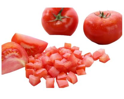 Bild von 10KG TK-TOMATENWÜRFEL 10x10