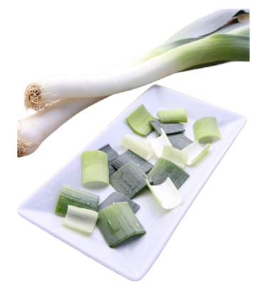 Bild von 10KG TK-PORREE GRÜN/WEISS fein geschnitten
