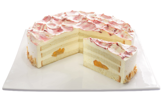 Bild von 1 ST. PFIRSICH-MELBA-SAHNETORTE