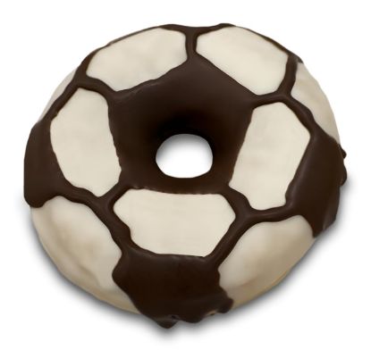 60 ST. FUSSBALL DONUTS
