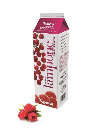 Bild von HIMBEER-PÜREE 6x1KG mit Zucker