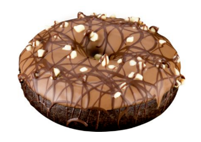 Bild von *48 ST. DONUT CHOCOLATE CAKE