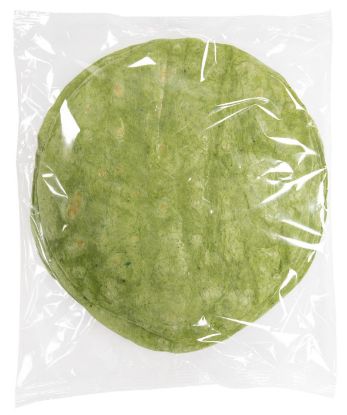 Bild von 50 ST. WEIZENTORTILLA SPINAT 30 CM (WRAP)