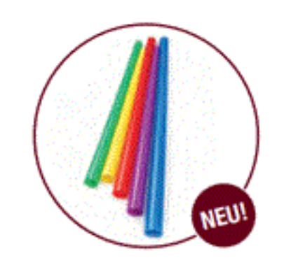 Bild von TRINKHALME JUMBO 240/8mm Bunt 5000 Stk