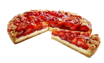 Bild von 1 ST. ERDBEER-TARTE (UK = 4 ST.)