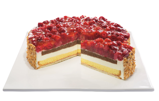 Bild von 1 ST. HIMBEER-KÄSE-SAHNETORTE