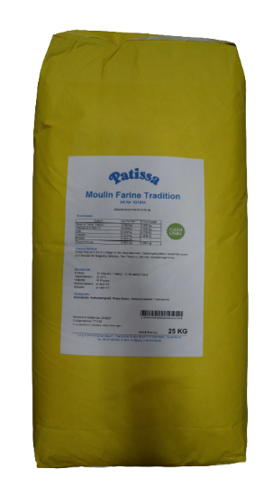 Bild von PATISSA MOULIN FARINE TRADITION 25kg