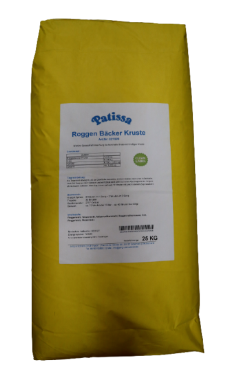 Bild von PATISSA ROGGEN BÄCKER KRUSTE 25kg