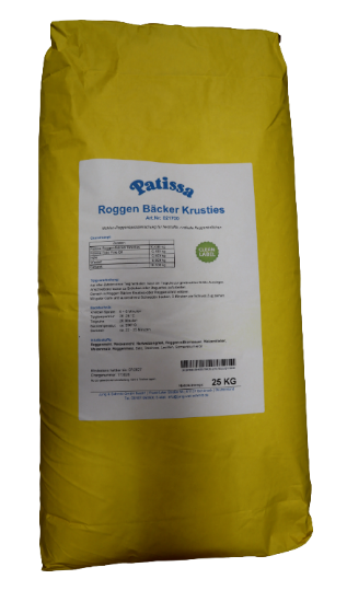Bild von PATISSA ROGGEN BÄCKER KRUSTIES 25kg