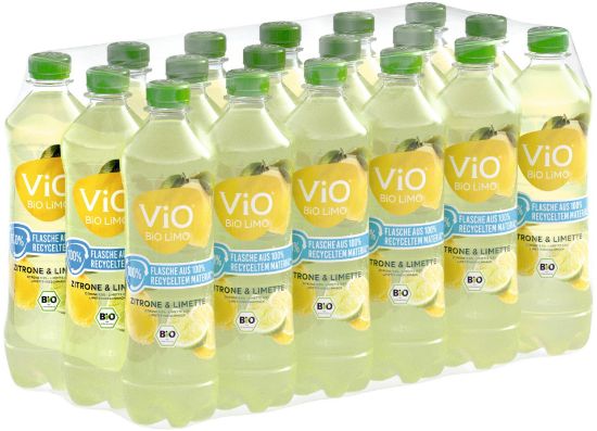 Bild von VIO BIO LIMO ZITRONE & LIMETTE 18 x 0,5