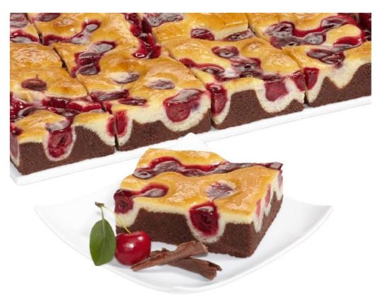 Bild von 1 ST. KIRSCH-MARMOR-SCHNITTE (UK = 3 ST.)