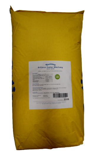 Bild von PATISSA 6-KÖRNER SAATEN MISCHUNG 25kg