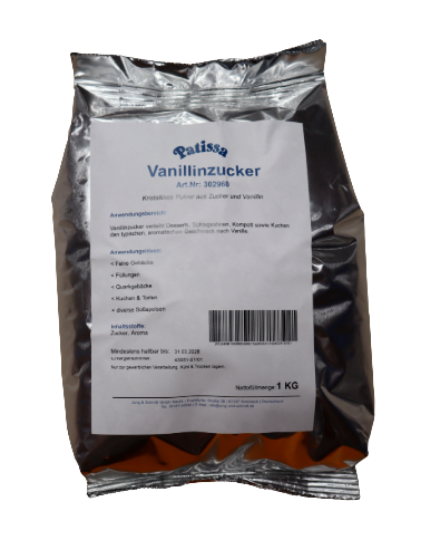 Bild von PATISSA VANILLINZUCKER 1 KG