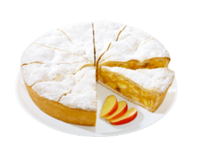 Bild von 1 ST. GEDECKTER APFELKUCHEN (UK=4 STK)