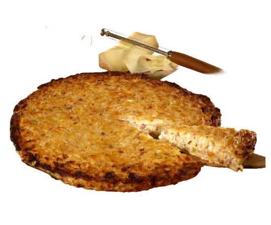 Bild von 3x1,5KG ZWIEBELKUCHEN RUND 32 CM