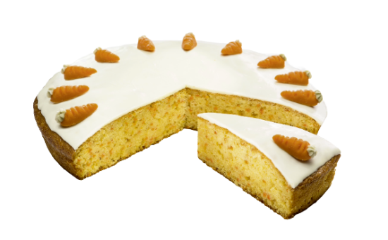 Bild von 1 ST. KAROTTEN-NUSS-KUCHEN