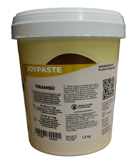 Bild von *JOYPASTE TIRAMISU 1,2KG DOSE