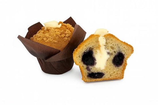Bild von *36 ST. BLUEBERRY-CHEESECAKE-MUFFIN
