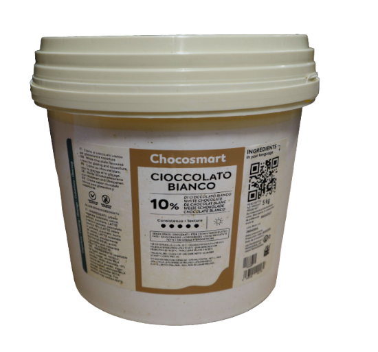 Bild von *5KG IRCA CHOCOSMART CIOCCOLATE BIANCO