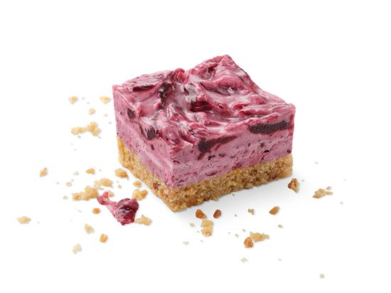 Bild von *1 ST. CASSIS-CHEESECAKE-SCHNITTE 15 PORT.