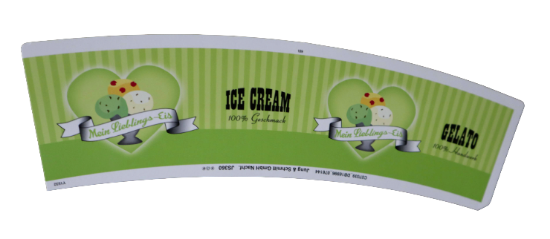 Bild von J+S 360 EISBECHER LIEBLINGSEIS grün ca.360ml
