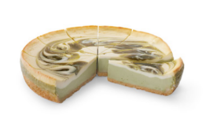 Bild von *1 ST. MATCHA-CHEESCAKE