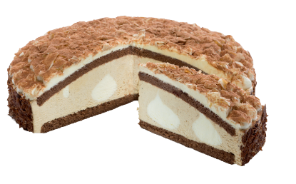 Bild von 1 ST. LATTE MACCHIATO-SAHNETORTE UNGESCHNITTEN