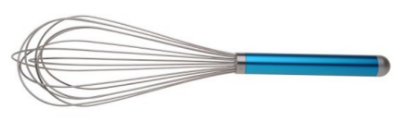 Bild von HANDSCHLAGBESEN 42cm, 12 DRÄHTE / #8a ELOX.