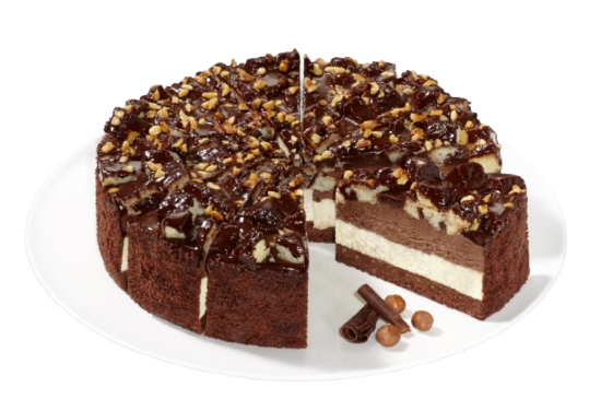 Bild von *1 ST. CHOCOLATE CRUNCH CAKE (UK = 4 ST.)