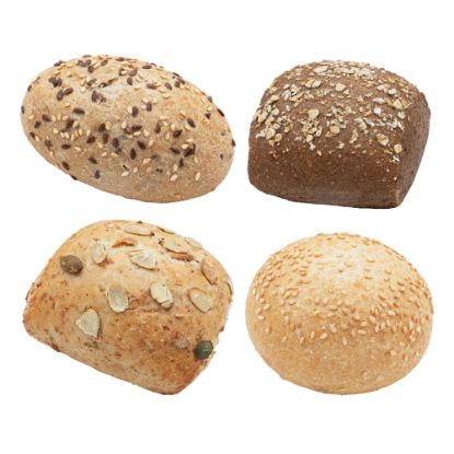 Bild von *180 ST. BIO MINI-BRÖTCHEN-MISCHKISTE  42 GR.