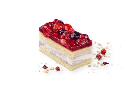 Bild von *1 ST. BEERENFRUCHT-BUTTERMILCH-SCHNITTE