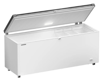 Bild von LIE EFL 6056-21 GEFRIERTRUHE M. EDELSTAHLDECKEL