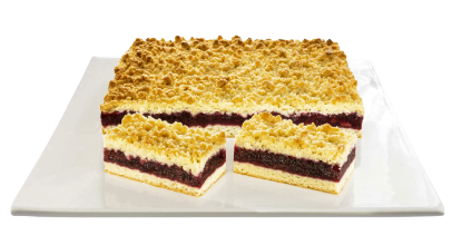 Bild von *1 ST. KIRSCH-BUTTERSTREUSEL-BLECHKUCHEN 20 PORTIO