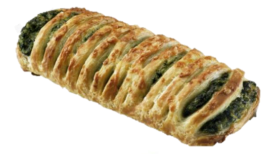 Bild von 50 ST. SPINAT-FETA-STRUDEL 125 GR. GTG